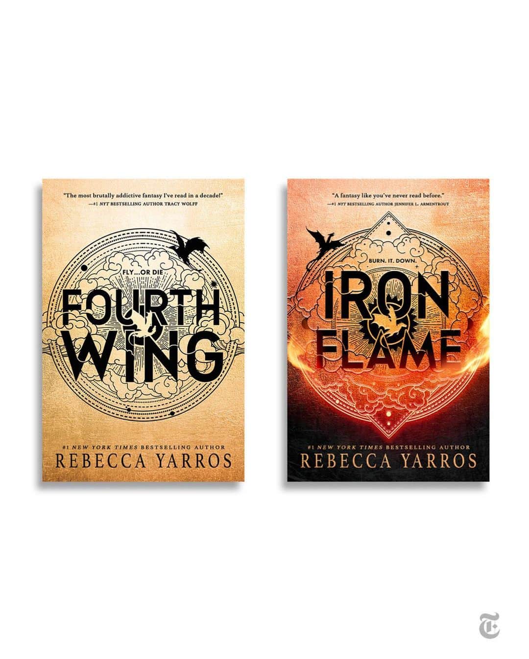 ニューヨーク・タイムズさんのインスタグラム写真 - (ニューヨーク・タイムズInstagram)「When @rebeccayarros pitched her publisher a sexy fantasy about telepathic dragons and their riders, she thought it might be a tough sell. However, “Fourth Wing” — an intricately plotted 500-plus-page narrative that takes place at an elite war college as two dragon riders feud, then fall in love — became a huge best seller. And on Tuesday, after much anticipation, the novel’s follow-up, “Iron Flame,” the second installment of a planned five-book series, is scheduled to publish.  The runaway success of “Fourth Wing” stems in part from Yarros’s experience with chronic illness and her life in a military family, which she drew on while crafting the novel. “Writing Violet is super cathartic, because she struggles to accept the accommodations that are given to her, and I have that same struggle,” Yarros said in an interview with The New York Times.  Tap the link in our bio to read the full profile of Yarros — and to learn about “Fourth Wing” and “Iron Flame.” Photo by @joanna_kulesza」11月7日 6時01分 - nytimes