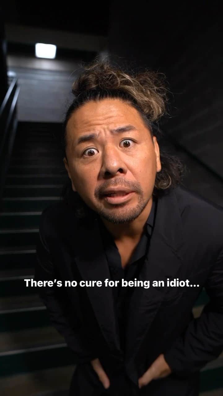 WWEのインスタグラム：「Is @realtozawa the challenge @shinsukenakamura is looking for? 🤔」