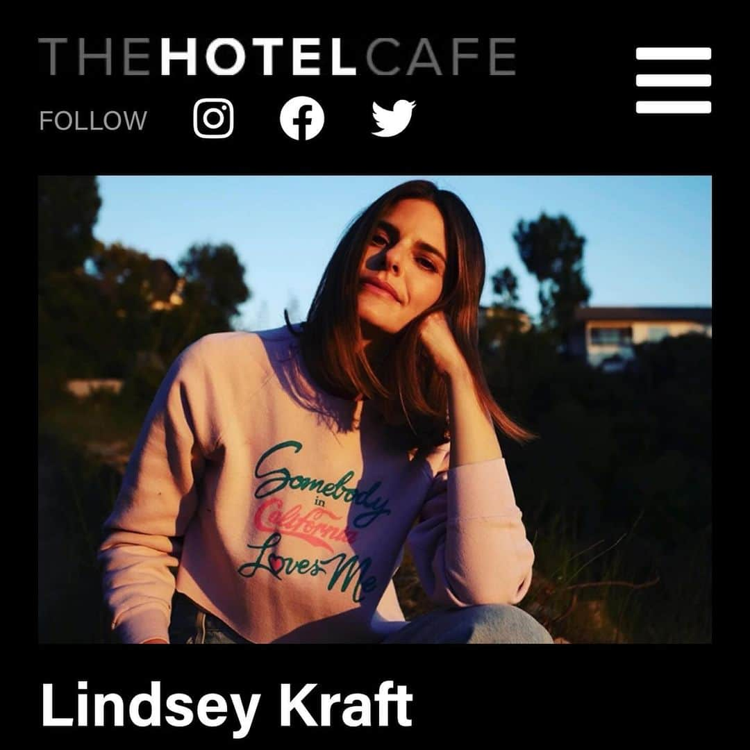 リンジー・クラフトさんのインスタグラム写真 - (リンジー・クラフトInstagram)「sunday, nov 12th 8pm @thehotelcafe 🎶. linds & 🎹  i’m gearing up to make a concept album with @reallindaperry & @equalizeher for my musical, ‘love, me’ come  watch me try new things and fuck up. we can laugh about it. and then i’ll go home and cry myself to sleep. seriously- i need you there! tell friends. there will be treats!  link in bio $12 🎟️. . #sagaftrastrong」11月7日 7時59分 - linzkraft