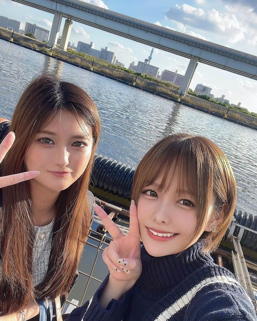 みなみさんのインスタグラム写真 - (みなみInstagram)「ボートレース江戸川🐇🐢 この日のハイライトはフライングに最初気づかなくて一喜一憂したことwあとはジャンプしたらニット捲り上がりすぎてとんでもない写真になってたことw とにかく色々と楽しかったなあ😂💗 #ボートレース江戸川 #ボレジョ #ボートレース」11月7日 9時42分 - minamingo125