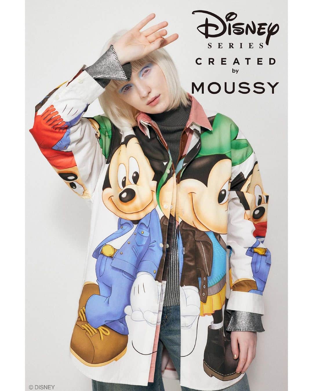 マウジーのインスタグラム：「@moussy_dscm Disney SERIES CREATED by MOUSSY 31st Collection. Now on sale💖  2023 HOLIDAY COLLECTIONでは 今回のコレクションの為だけに特別にオリジナルで描き起こした「ALWAYS TOGETHER ME」シリーズをはじめ、『三人の騎士』やオリジナル総柄のファーアイテムなど、様々なアートの魅力を引き出したファン必見のアイテムが盛りだくさん。  ここでしか手に入らない魅力的なアイテムをお楽しみください。  MOUSSY FLAGSHIP SHOP(The SHEL'TTER TOKYO B1)・MOUSSYルミネエスト新宿店・ラゾーナ川崎プラザ店にて限定発売中！  #DisneySERIESCREATEDbyMOUSSY #DSCM #MOUSSY #MICKEYMOUSE #ミッキーマウス #MINNEMOUSE #ミニーマウス」