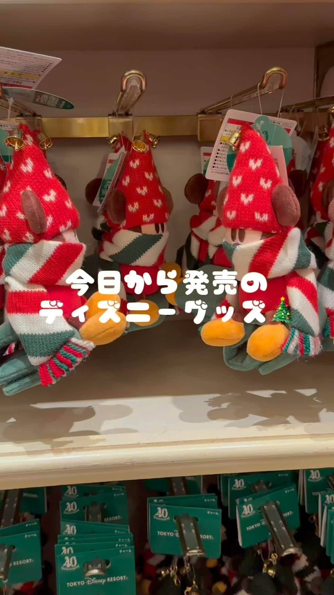 ひなたろす（佐原ひなた）のインスタグラム：「ディズニーランド行ってきた♡ 今日発売のグッズ🎄クリスマスディズニー リルリンリン🤶　無事げっっっと🥹❤️  #disneyland #ディズニー　#ディズニーランド　#リルリンリン　#ディズニーシー　#ディズニーグッズ　#disney #xmas #クリスマスディズニー　#ディズニークリスマス　#クリスマス」