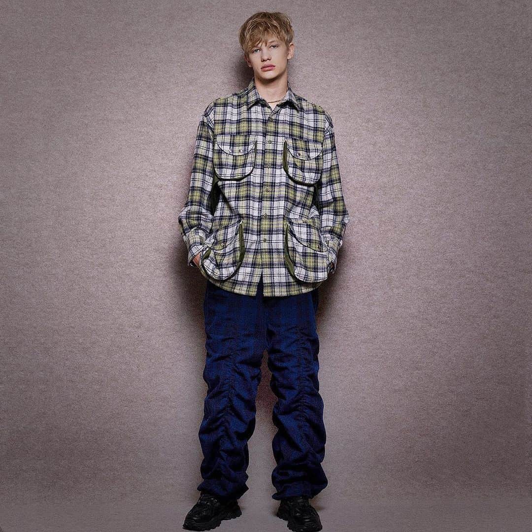 MILKBOYのインスタグラム：「MILKBOY 2023 Winter Collection  GHOST ARMY SHIRTS  PUCKERING PANTS  #milkboy」