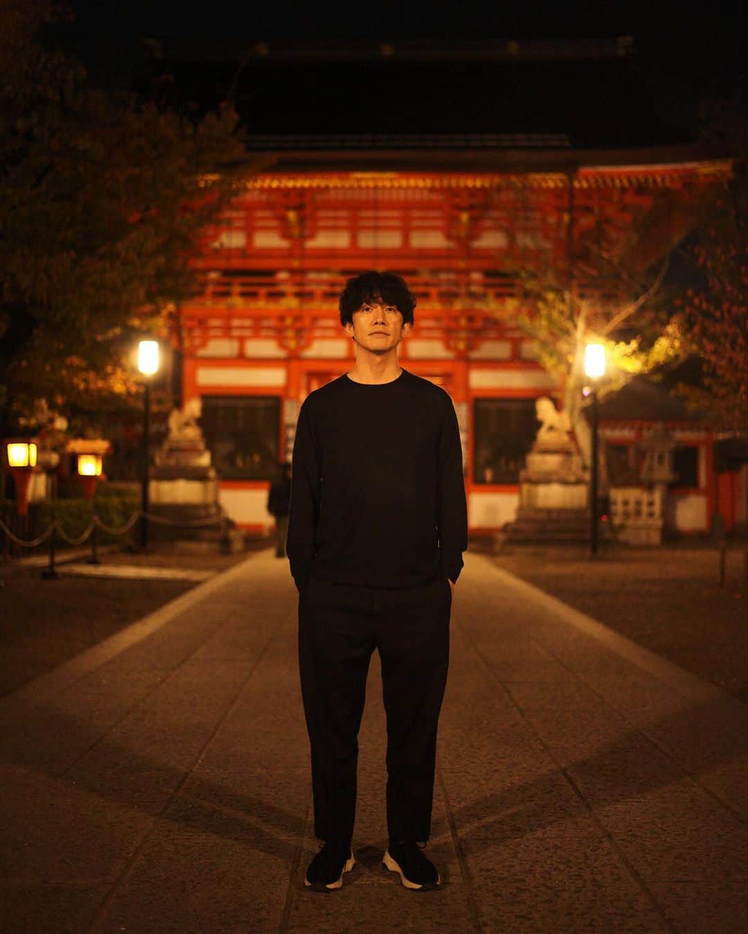櫻井貴史のインスタグラム：「束の間の京都  #leicam11p #summilux35 #八坂神社 #京都」
