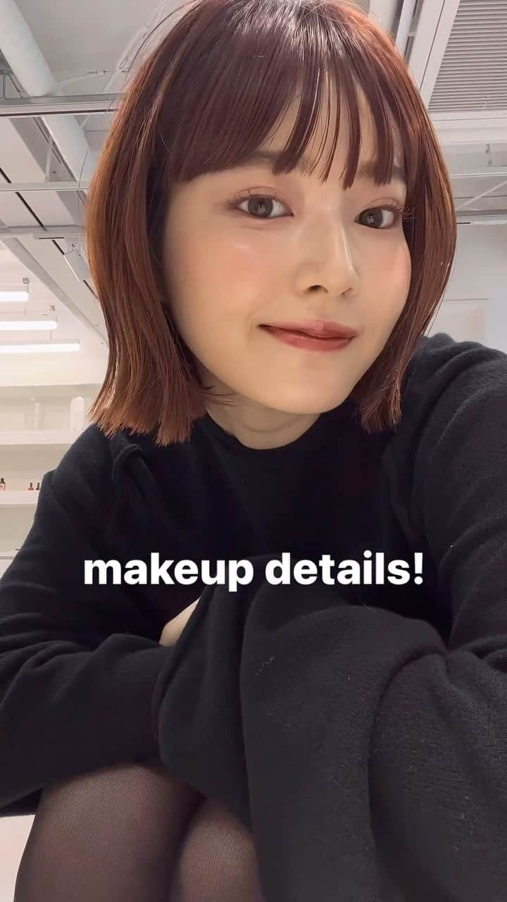 山崎江莉のインスタグラム：「credit💄 @kousei_goto 🙏♡  #makeup」