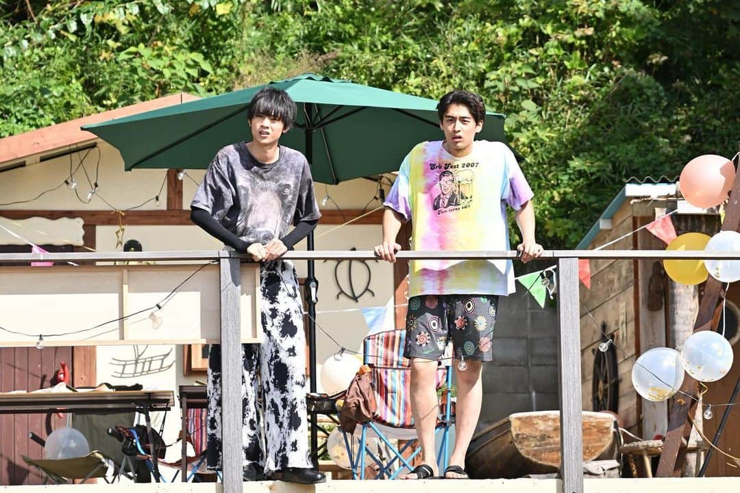 濱尾ノリタカのインスタグラム：「マイ・セカンド・アオハル 今晩第4話です！ 夏の夜、何かが起こる、、、！ 龍と寛太が見つめる先には一体何が、、、？ 皆様是非！ #マイハル @myharu_tbs」