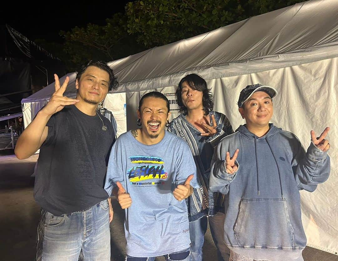 LITTLEさんのインスタグラム写真 - (LITTLEInstagram)「まさに What a Wonderful World!! だった！  #mongol800 #モンパチ #モンパチフェス　#www23 #kickthecancrew」11月7日 12時00分 - little8og