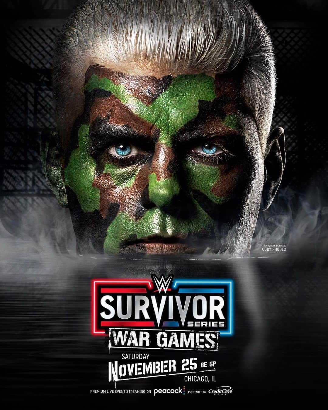 トリプルHのインスタグラム：「Let the games begin…  #SurvivorSeries: #WarGames descends upon Chicago’s @allstatearena on Saturday, Nov. 25, streaming live at 8e/5p @peacock @wwenetwork」