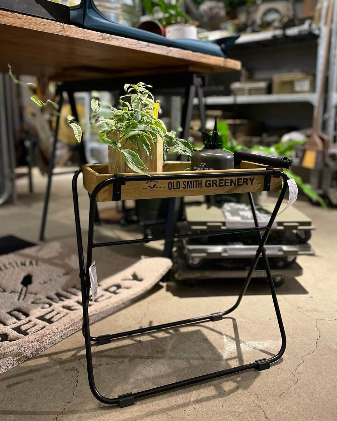 ニコアンドさんのインスタグラム写真 - (ニコアンドInstagram)「ZAKKA NEW ARRIVAL OLD SMITH HARD WARE Co., ⚒ OLD SMITH GREENERY 🌿  ニコアンド人気シリーズに新規アイテムが登場！  【商品】 ハンドルステップ(写真１枚目) Price ¥5,500 tax in 脚立としてはもちろん、植物や文庫本をしまうミニシェルフとしても使えます！ 折り畳みができるので場所も取りません！  プランタースタンド(写真３枚目) Price ¥5,940 tax in 折り畳み式の横長型プランタースタンド！ 植物はもちろん、小物を置いてお家のアクセントにするのも🙆‍♂️  他にもおすすめのグリーナリーアイテムや収納アイテムをたくさんご用意しているのでぜひチェック✨  ご不明点がございましたら、 DMにてお気軽にお問い合わせくださいませ！  ご来店お待ちしております！  #ニコトーキョーzakka  @nikoandtokyo  ーーーーーーーーーーーーーーーー 　　 　　OPEN 11:00 CLOSE 21:00  ーーーーーーーーーーーーーーーー  #nikoand #nikoandtokyo #ニコアンド #ニコアンド雑貨 #ニコアンドでおうち時間 #オールドスミス #グリーナリー #観葉植物 #観葉植物のある暮らし #観葉植物インテリア #グリーンのある暮らし #グリーンインテリア #脚立 #脚立棚 #ミニシェルフ #おすすめインテリア #雑貨 #雑貨のお店 #雑貨屋さん巡り #生活雑貨 #お部屋作り #お部屋作りインテリア #インダストリアル #インダストリアルインテリア #interiordesign #greenery #industrialdesign #coolinteriors #roomdecor」11月8日 18時30分 - nikoandtokyo