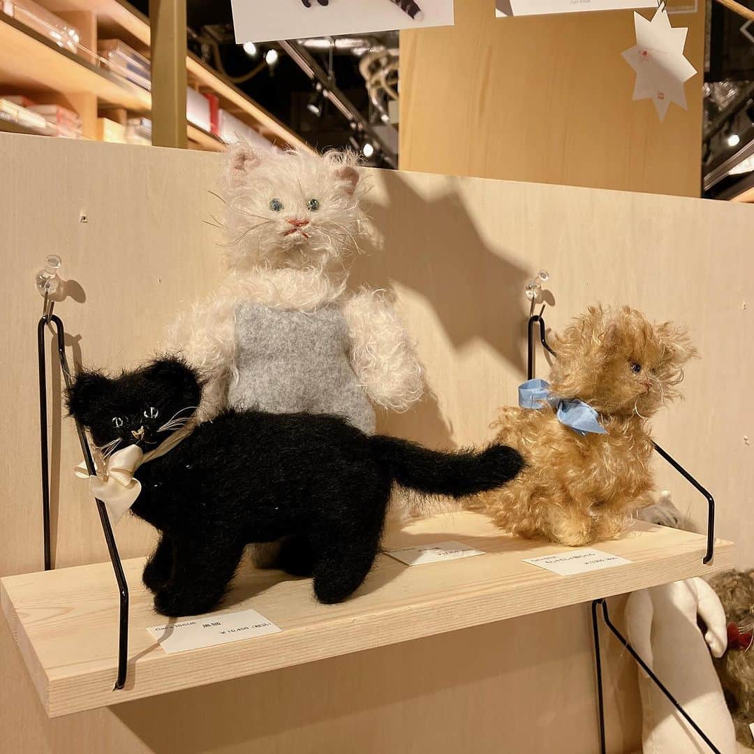 銀座 蔦屋書店さんのインスタグラム写真 - (銀座 蔦屋書店Instagram)「【XMAS 2023】Cat’s issue CALENDAR FAIR  ネコ好きクリエーターと共にネコへの「偏愛」を発信するプロジェクト「Cat’s ISSUE」。  今回は2024年のカレンダーに合わせて制作された、ぬいぐるみ作家・yoshimaruの新作作品の展示をはじめ、カレンダーやステーショナリーなどギフトにもおすすめなアイテムを多数展開いたします。  ぬいぐるみ作家・yoshimaruのカレンダーに掲載された作品を実際にご覧いただけるのは、銀座 蔦屋書店のみとなっております。  大切な方へのギフトはもちろん、自分へのご褒美を探してみてはいかがでしょうか。  ■Cat’s ISSUEとは 「Cat’s ISSUE」は、ネコ好きクリエイターと共にネコへの「偏愛」を発信するプロジェクトとして発足。 これまで、溢れるネコへの愛情を抑えきれない様々なクリエイターたちと共にさまざまなネコ企画を展開し、それぞれの過剰なネコ愛を爆発させ表現してきました。 また、利益の一部をネコの保護活動に支援するなど、ネコと人の幸せな共生を応援する活動も行ってきました。 2023年には10周年を迎え「ネコ」だけでなく「ネコと共に幸せに暮らす人」を軸に暮らしにまつわる様々なコトやモノを企画し、共感を分かち合う新しいプラットフォームも計画中！  ■アーティストプロフィール yoshimaru フリーハンド、手縫いで素朴なぬいぐるみを作っています。 Instagram：@yoshimaru87746  ■販売について 11月7日(火) より販売いたします。  ※yoshimaruのぬいぐるみ作品は、銀座 蔦屋書店にて「2024 ぬいぐるみ 週めくりカレンダー／yoshimaru×Cat’s ISSUE (オリジナル巾着・スペシャルポストカード付き) 」をご購入のお客様を対象とした抽選販売となります。  カレンダーは蔦屋書店オンラインストア、Yahoo!ショッピングでも販売しています。  ▶銀座 蔦屋書店 Yahoo!ショッピング店 https://store.shopping.yahoo.co.jp/g-tsutayabooks/search.html?p=%E3%80%90XMAS+2023%E3%80%91Cat%27s+issue ▶蔦屋書店オンラインストア https://store.tsite.jp/feature/764.html  【XMAS 2023】Cat’s issue CALENDAR FAIR 会期　2023年11月7日(火) - 2023年12月13日(水)※終了日は変更になる場合があります。 時間　10:30～21:00 場所　BOOK売場(トラベルライフ) 主催　銀座 蔦屋書店 問い合わせ先　03-3575-7755  ▶詳細はこちら https://store.tsite.jp/ginza/event/travel/36300-1605461004.html  #catsissue #yoshimaru #ネコ好き #猫好き #猫グッズ #猫カレンダー #ネコグッズ #猫ぬいぐるみ #ぬいぐるみ作家 #ぬいぐるみ #catslover #catslovers #plush #plushies #plushartist #gsix #ginzasix #銀座 #蔦屋書店 #ginza #銀座蔦屋書店 #ginzatsutayabooks #tsutayabooks @catsissue」11月7日 15時04分 - ginza_tsutayabooks