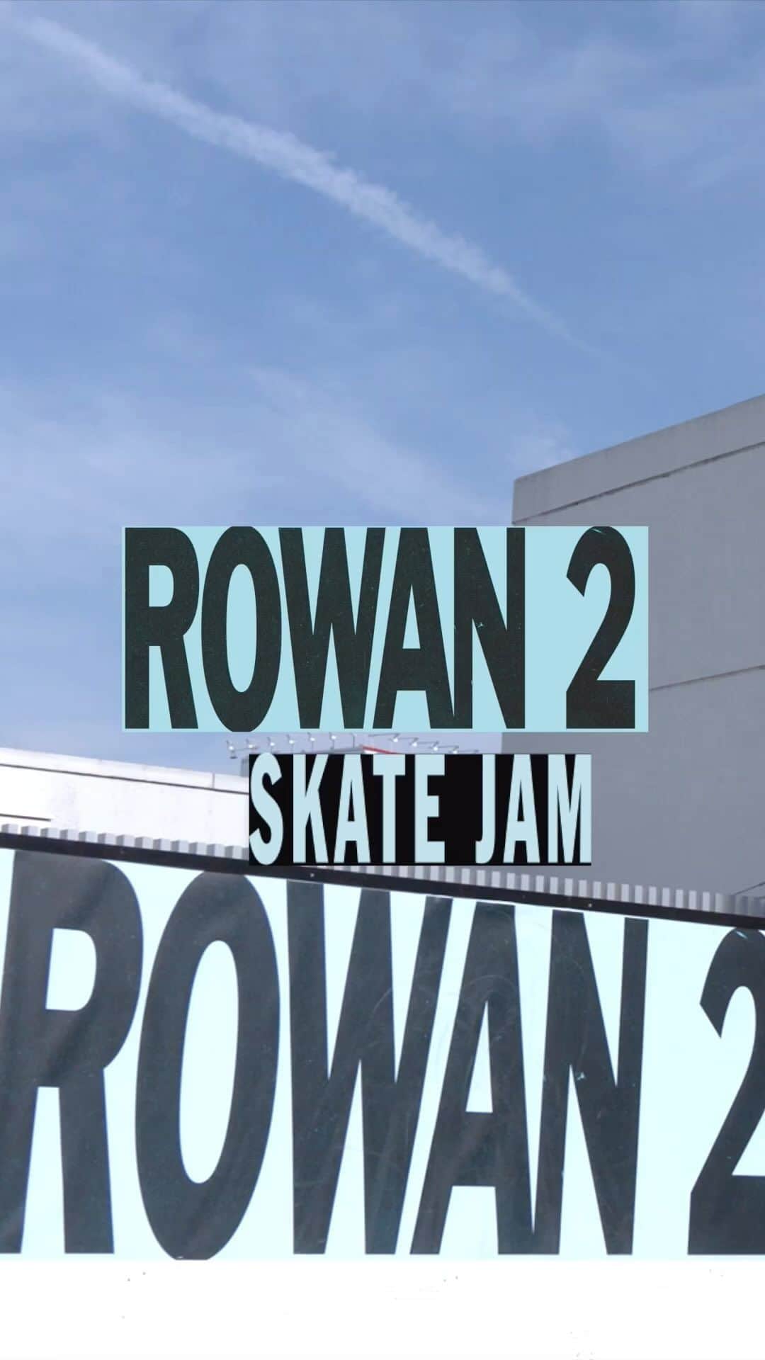 ヴァンズのインスタグラム：「ROWAN 2 SKATE JAMのリキャップビデオが完成⚾️ 多くの人がRowanを始めとする世界レベルのスケートを体感することができた1日となった。」