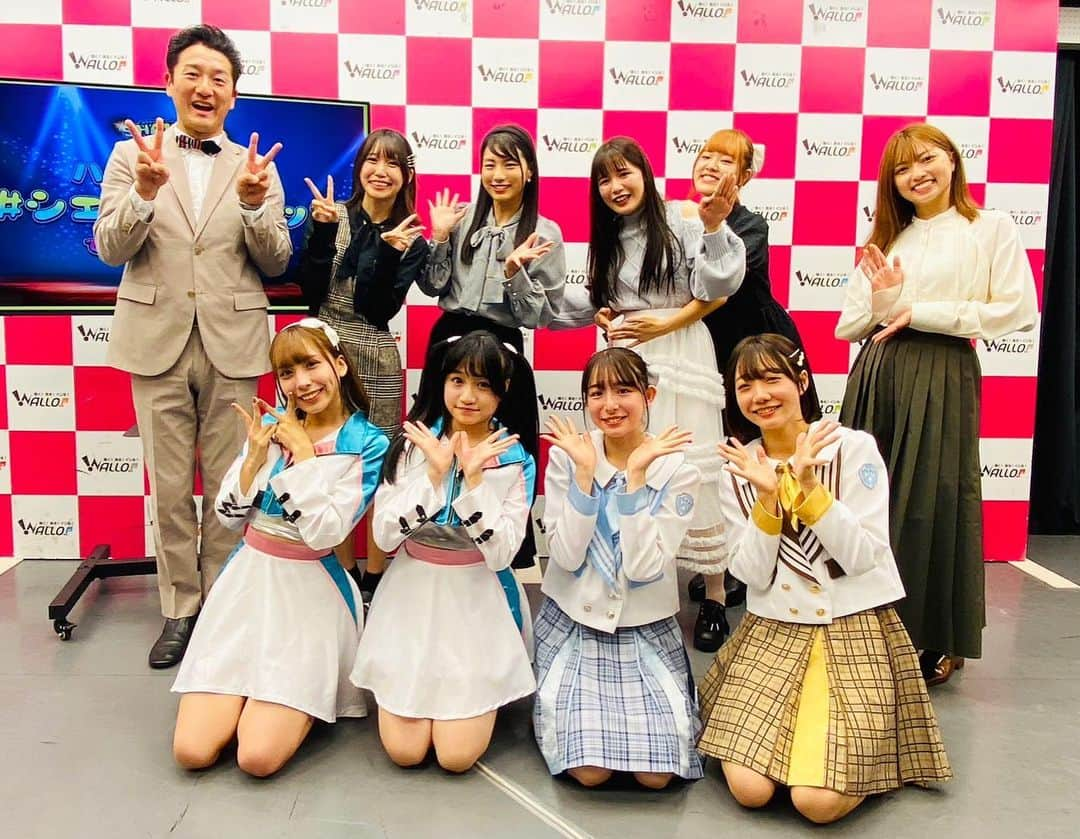 菊地智義のインスタグラム：「『SHAKE UP WALLOP』 アイドルの皆さんもやはり人間！ 悩みは誰でもあるんですね。 プリキュアがいて助かりました笑 山口さんの“プリキュア芸”は芸人報道にすぐ出れそうな気がしました。 そして改めて松尾さんお誕生日おめでとう！ 皆さんありがとうございました。 #シェイクワロップ #SHAKEUPWALLOP #松藤瑛瑠 #山口恋生 #wqwq #花村ほのか #岡本りこ #青山Rabness #松尾瑠菜 #高石彩乃 #横音ひな #Shupines #高本ことね #えすれある #月曜日 #高見奈央 #キクチウソツカナイ」