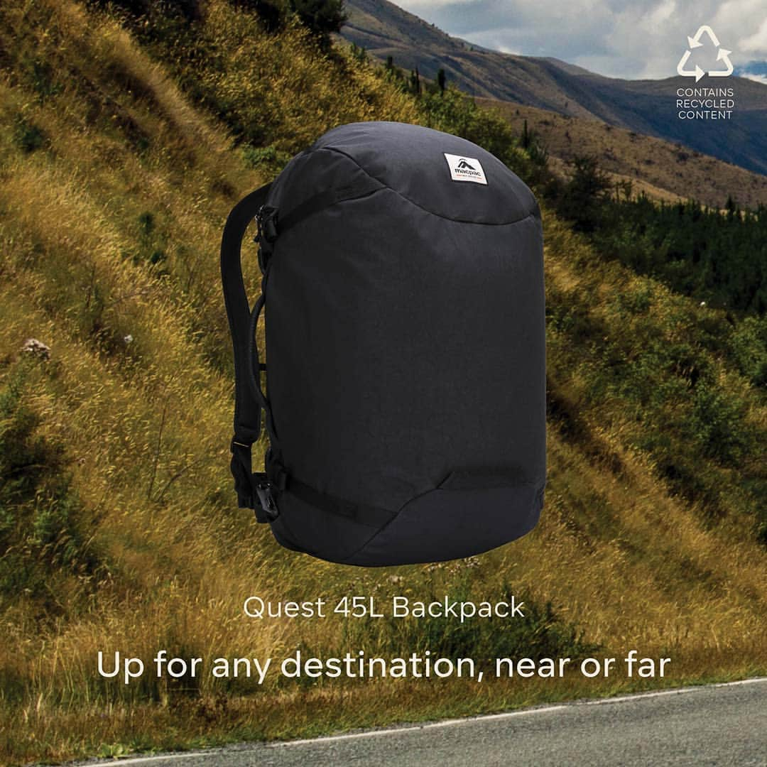 マックパックさんのインスタグラム写真 - (マックパックInstagram)「The toughest part of your travel should be your backpack. Introducing Quest, made for the remote worker, the digital nomad, and the eats-more-aeroplane-than-normal-food travellers. Four durable & hard-wearing designs for various on (& off) grid adventures. #weatheranything」11月7日 16時01分 - macpac