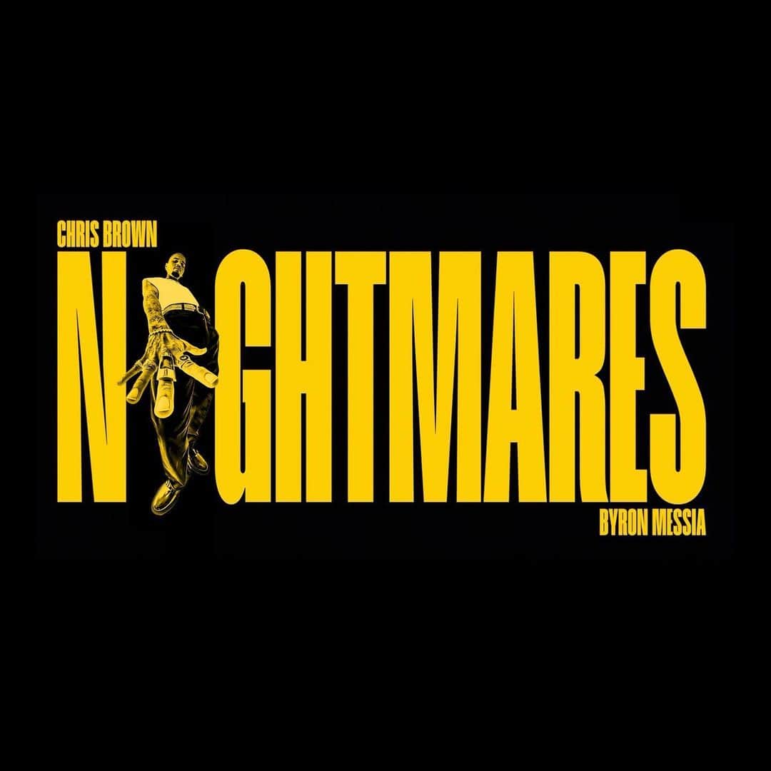 のインスタグラム：「#nightmares out now… on all platforms. MUSIC VIDEO DROPS later today👀 stay tuned. Big shout out to my brudda @byronmessia. 🔥 or 🔥? 😂 11/11」