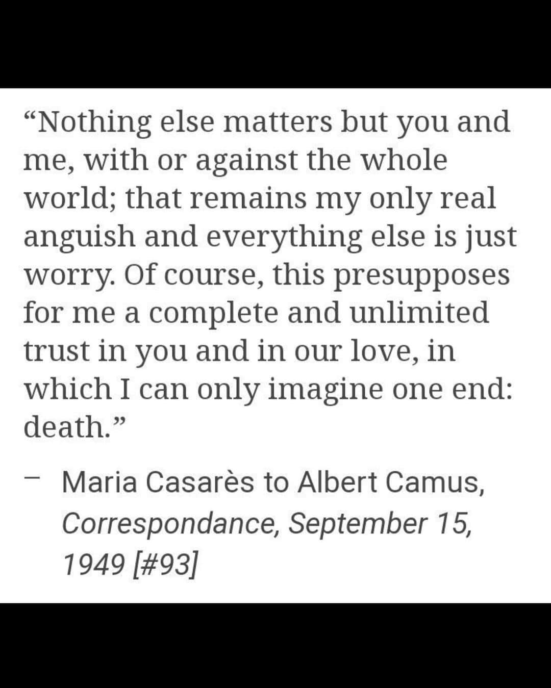 吉原クリスティーナさんのインスタグラム写真 - (吉原クリスティーナInstagram)「The correspondence of Albert Camus and Maria Casares」11月7日 16時13分 - christy_lv