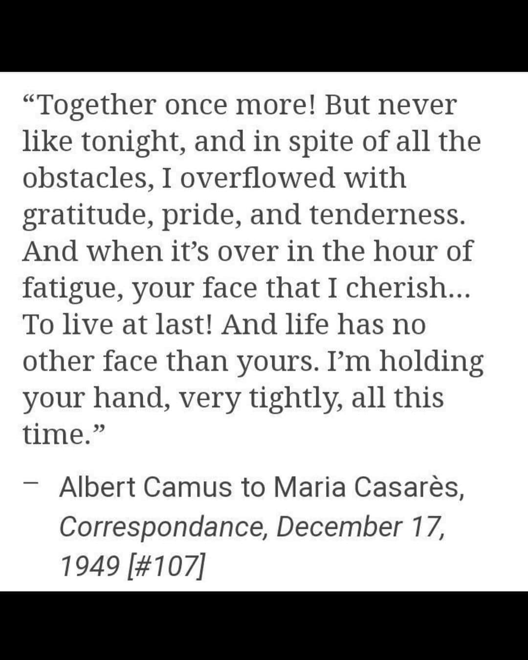 吉原クリスティーナさんのインスタグラム写真 - (吉原クリスティーナInstagram)「The correspondence of Albert Camus and Maria Casares」11月7日 16時13分 - christy_lv