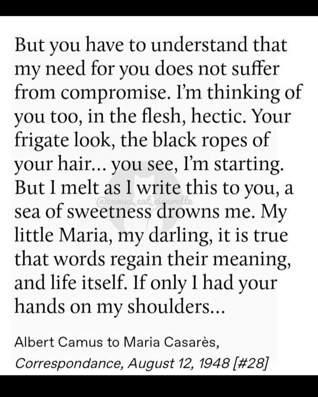 吉原クリスティーナさんのインスタグラム写真 - (吉原クリスティーナInstagram)「The correspondence of Albert Camus and Maria Casares」11月7日 16時13分 - christy_lv