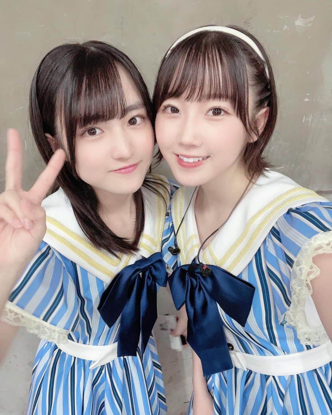 甲斐心愛のインスタグラム：「仲良しの後輩💐✨」