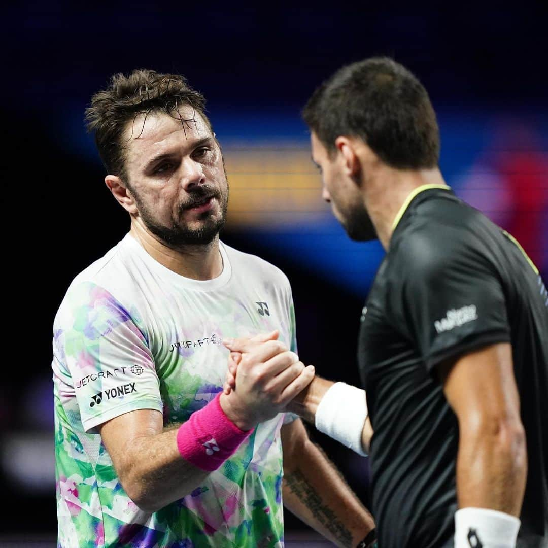 スタニスラス・ワウリンカさんのインスタグラム写真 - (スタニスラス・ワウリンカInstagram)「All the lights are on you @stanwawrinka85💡   📸 Cedric Lecocq | @moselleopen」11月7日 16時48分 - stanwawrinka85