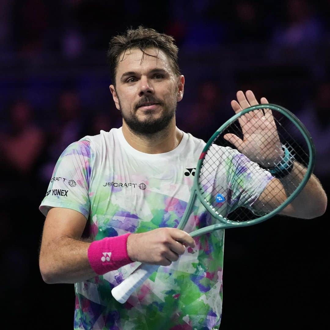 スタニスラス・ワウリンカさんのインスタグラム写真 - (スタニスラス・ワウリンカInstagram)「All the lights are on you @stanwawrinka85💡   📸 Cedric Lecocq | @moselleopen」11月7日 16時48分 - stanwawrinka85