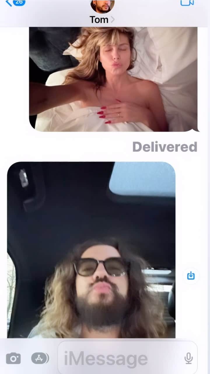 ハイディ・クルムのインスタグラム：「❤️」