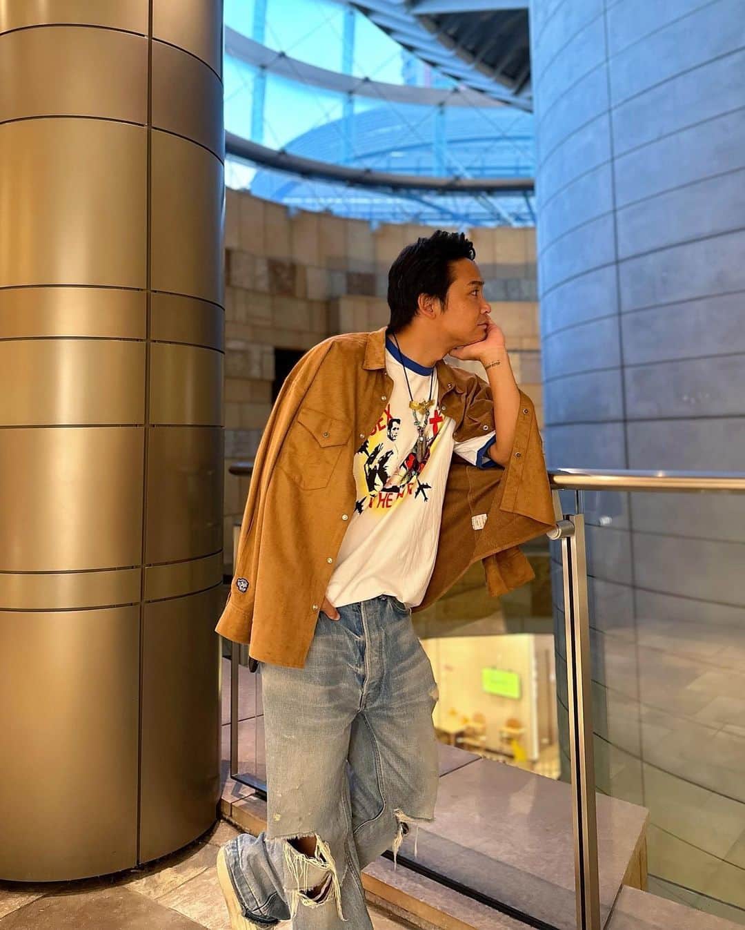 大志（DOWBL）のインスタグラム：「今日暑すぎ🫠  #LIBEIRO」