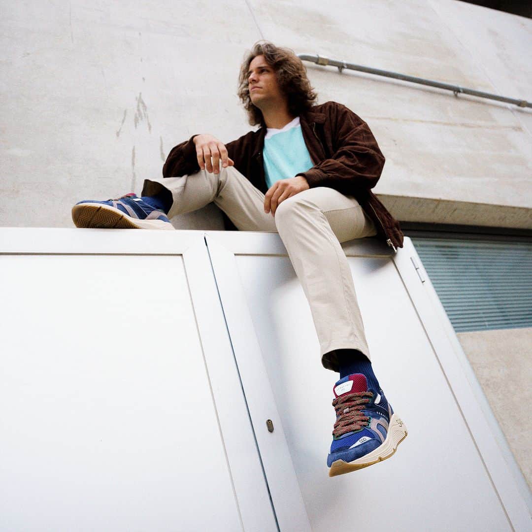 のインスタグラム：「Distinguish yourself with our New Tokyo Blue Burgundy Taupe !   #sneakers #sneakerhead #outfit #fashion #style #shoeaddict #instashoes #shopping #instafashion #newseason #musthave #newarrivals #newin #mensclothing #mensfashion #streetstyle #italianstyle #tokyo #menstyle #shoes」