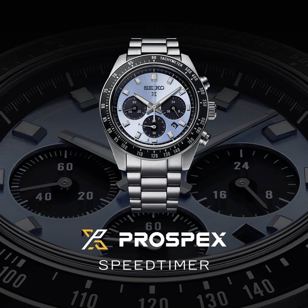 セイコーのインスタグラム：「Seiko Prospex Speedtimer  Ref : SBDL109 79,200 円（税込）  https://www.seikowatches.com/jp-ja/products/prospex/sbdl109  #keepgoingforward #sbdl109 #seiko #prospex #seikoprospex #watch #watches #speedtimer #v192」