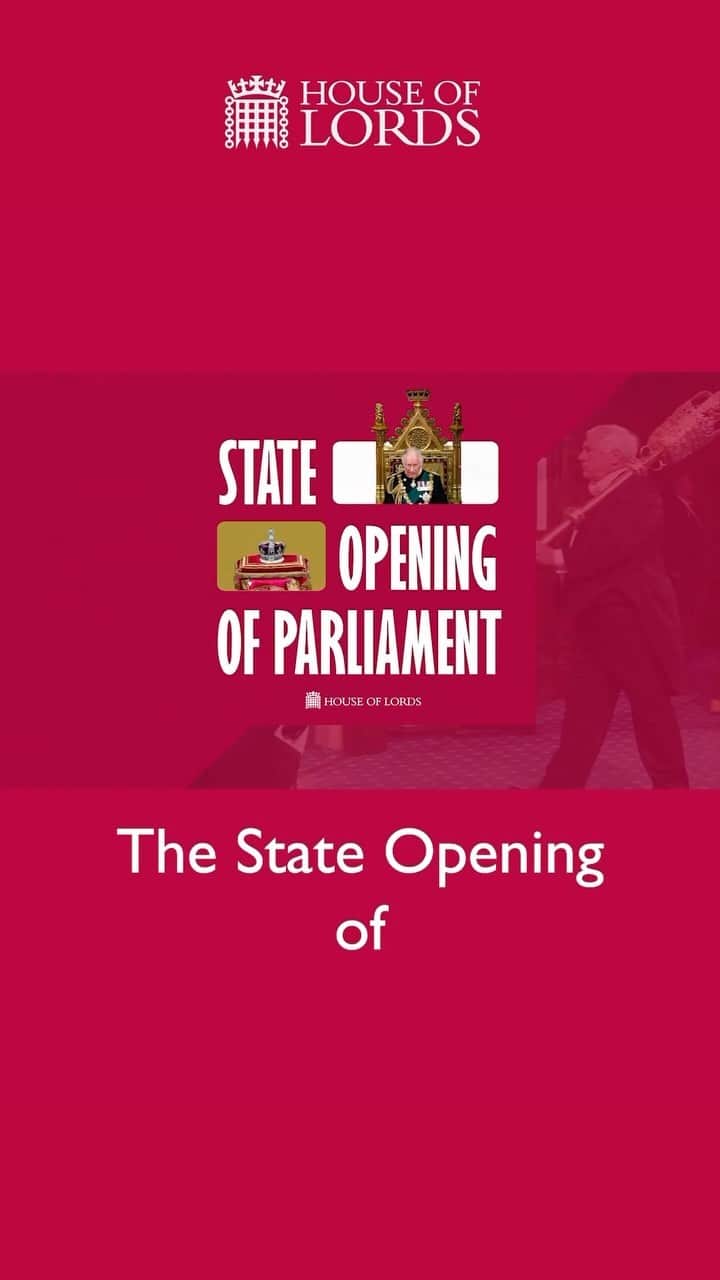 ロイヤル・ファミリーのインスタグラム：「The King will open Parliament today for the first time as monarch, accompanied by The Queen.   The State Opening marks the formal start of Parliament’s working year and The King’s Speech will take place in the House of Lords for the first time since 1951. Also known as the ‘Speech from the Throne’, it is written by the government and details upcoming legislation and planned state visits.   📺 This video explains what will happen at the State Opening. You can watch the ceremony live online, including with BSL interpretation, on @UKParliament and @UKHouseOfLords YouTube or X.    📄 Find out more, including links to watch live, at @UKHouseOfLords.   #KingsSpeech #StateOpening #StateOpeningOfParliament #UKParliament #HouseOfCommons #HouseOfLords」