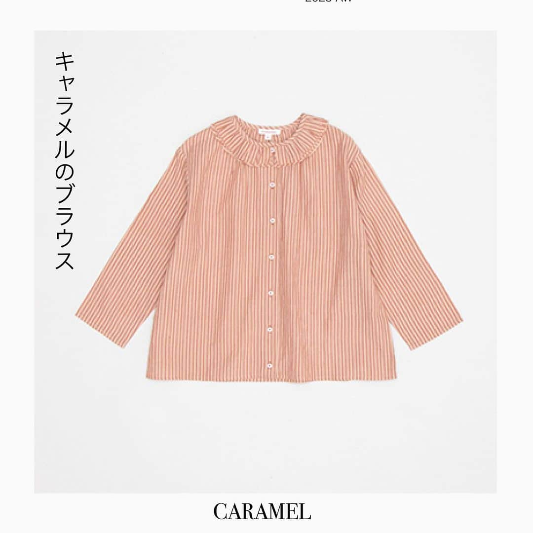 LILI et NENEさんのインスタグラム写真 - (LILI et NENEInstagram)「_CARAMEL 本日7日　8時からキャラメル第2弾　発売開始です。 キャラメルといえばやっぱりコート、今シーズンはビンテージ感のあるマルチカラーのチェック柄をセレクト。黒の吊りスカートも上品なアイテム。コーデの変化を楽しむならつけ襟もオススメです！小花プリントが美しいワンピース、漸く8A、10Aの大きなサイズも入荷いたします。ぜひご覧になってくださいね。 ． @lilietnene プロフィールリンクよりリリエネネオンラインショップへ ． @lilietnene_paris  大好きなパリの日常をお届けする。 ． #lilietnene タグ付けして投稿して頂ければ嬉しいです。  #caramel #キャラメル#英国発ブランド#オシャレキッズ #ベビーファッション#キッズファッション #子供服 #lilietnene #リリエネネ #海外子供服セレクトショップ #kidsfashion #babyfashion #gift #女の子のママ#女の子ベビー#娘服#むすめ服#姉妹#お揃いコーデ#ベビー服#海外子供服 #キッズコーデ#キッズ  #キッズコーデ女の子 #ベビーコーデ #ベビーコーデ女の子」11月7日 18時22分 - lilietnene