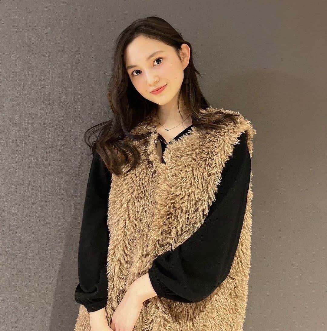 山崎カノンのインスタグラム：「もこもこ」
