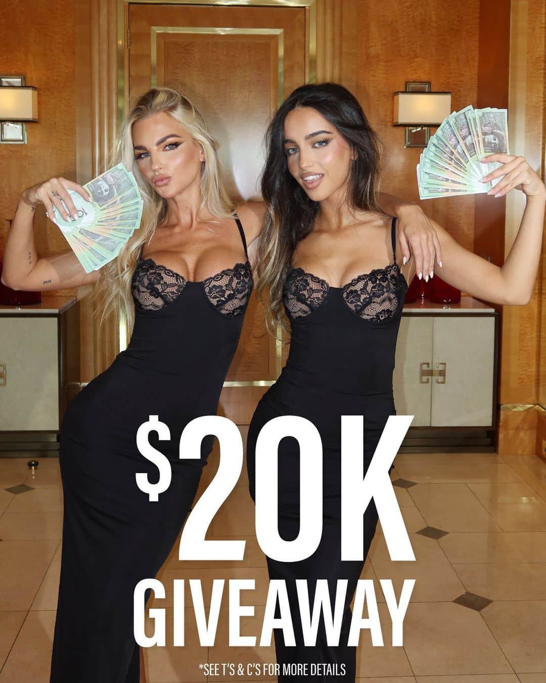 tiger Mistのインスタグラム：「💰💵 OUR BIGGEST GIVEAWAY EVER s We're giving you the chance to WIN $20,000 IN CASH! 💵💰 Tap the link in our bio to enter. Your life changing moment awaits. Full T's & C's apply, and can be found on our website. Competition ends at 11:59:59 p.m. AEDT on 30/11/2023. Winner will be contacted directly via contact details provided on entry.」