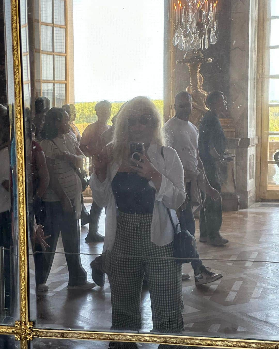 Sydney A Malerさんのインスタグラム写真 - (Sydney A MalerInstagram)「Ok last one I swear lol-  At the palace of Versailles & the opera. 🤓 The Opera House was SO COOL! It was hot as hell 😂 but so cool! The palace of Versailles I could have done better, I went at the wrong time of day. I suggest going in the late afternoon& wearing running shoes for the gardens. & skip the house if you’re claustrophobic.  For anyone who say this before fixing the last word- I said that last word into my phone- I blame my phone for that. 😂but as my family gave me shit for, I did look at it & still posted it 😂😂😂😂😂 I just post without a care in the world or double checking EVER!」11月8日 5時52分 - sydneyamaler