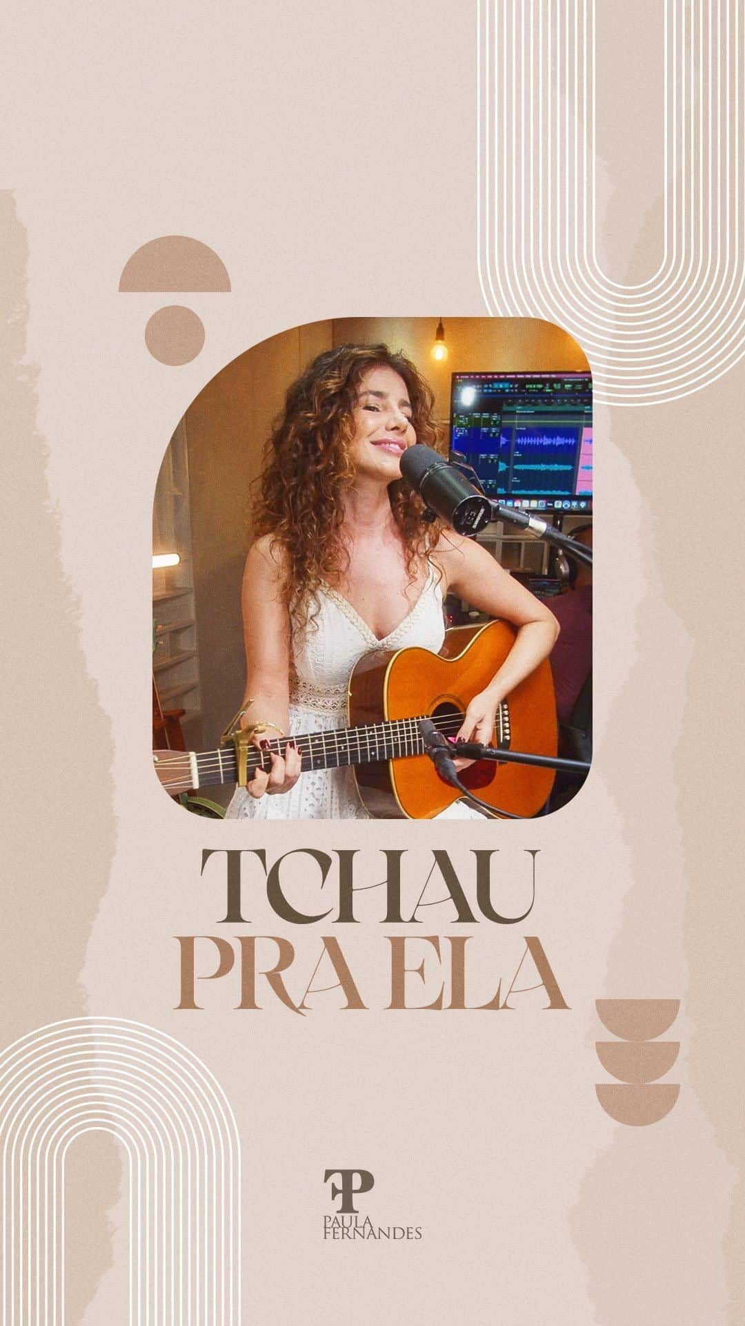 ポーラ・フェルナンデスのインスタグラム：「🎵 Tchau pra Ela   ✍🏻 Paula Fernandes, Elias Mafra, Juan Marcus, Gabriel Rocha, Luigi」