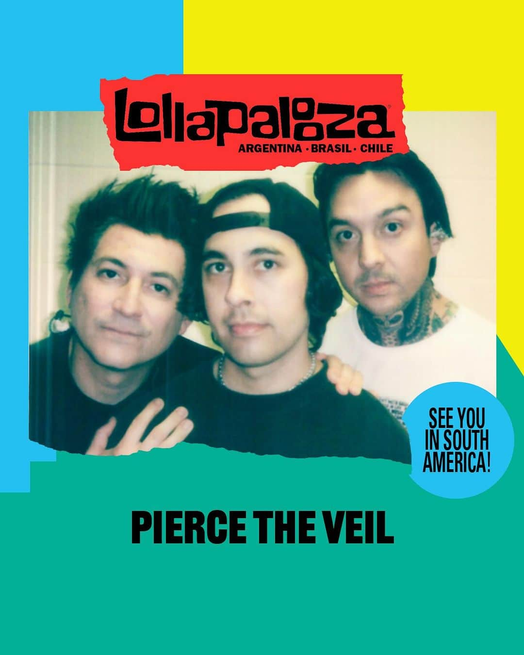 ピアス・ザ・ヴェイルさんのインスタグラム写真 - (ピアス・ザ・ヴェイルInstagram)「Lollapalooza see you soon 💛」11月8日 4時59分 - piercetheveil