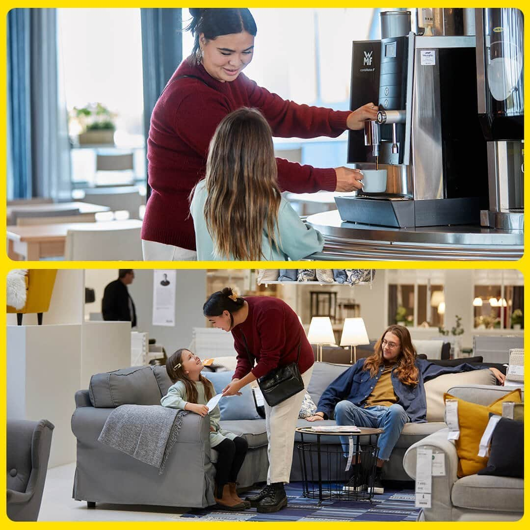 IKEA USAのインスタグラム：「Eat & Save up to $40! IKEA Family members who eat at the Swedish Restaurant Fridays 10/27/23-12/22/23 get a coupon on their receipt for up to $40 of the amount spent that can be used that day on IKEA store purchases of $150 or more. Not valid on 12/8/23. Other exclusions apply. Learn more at link in bio.」