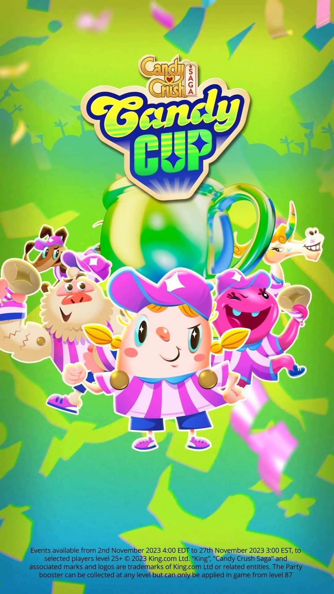 Candy Crushのインスタグラム：「the party booster will always be famous」