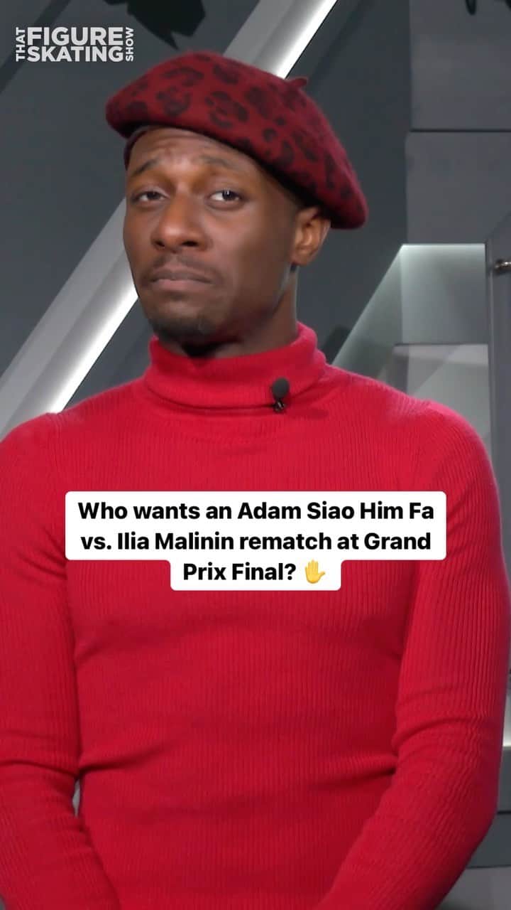 アッシャー・ヒルのインスタグラム：「We are giddy for the men’s event at the @isufigureskating Grand Prix this season 🤗  @ilia_quadg0d_malinin and @adam.siao did not disappoint at Grand Prix de France and we hope to see them both vying for the top of the podium at Grand Prix Final  With his silver medal in France and gold at Skate America, Malinin has already booked his ticket, but Siao Him Fa will have to skate again this weekend at Cup of China to clinch his berth  Watch our ‘That Figure Skating Show’ Grand Prix de France recap now on our CBC Sports YouTube channel and at cbcsports.ca」