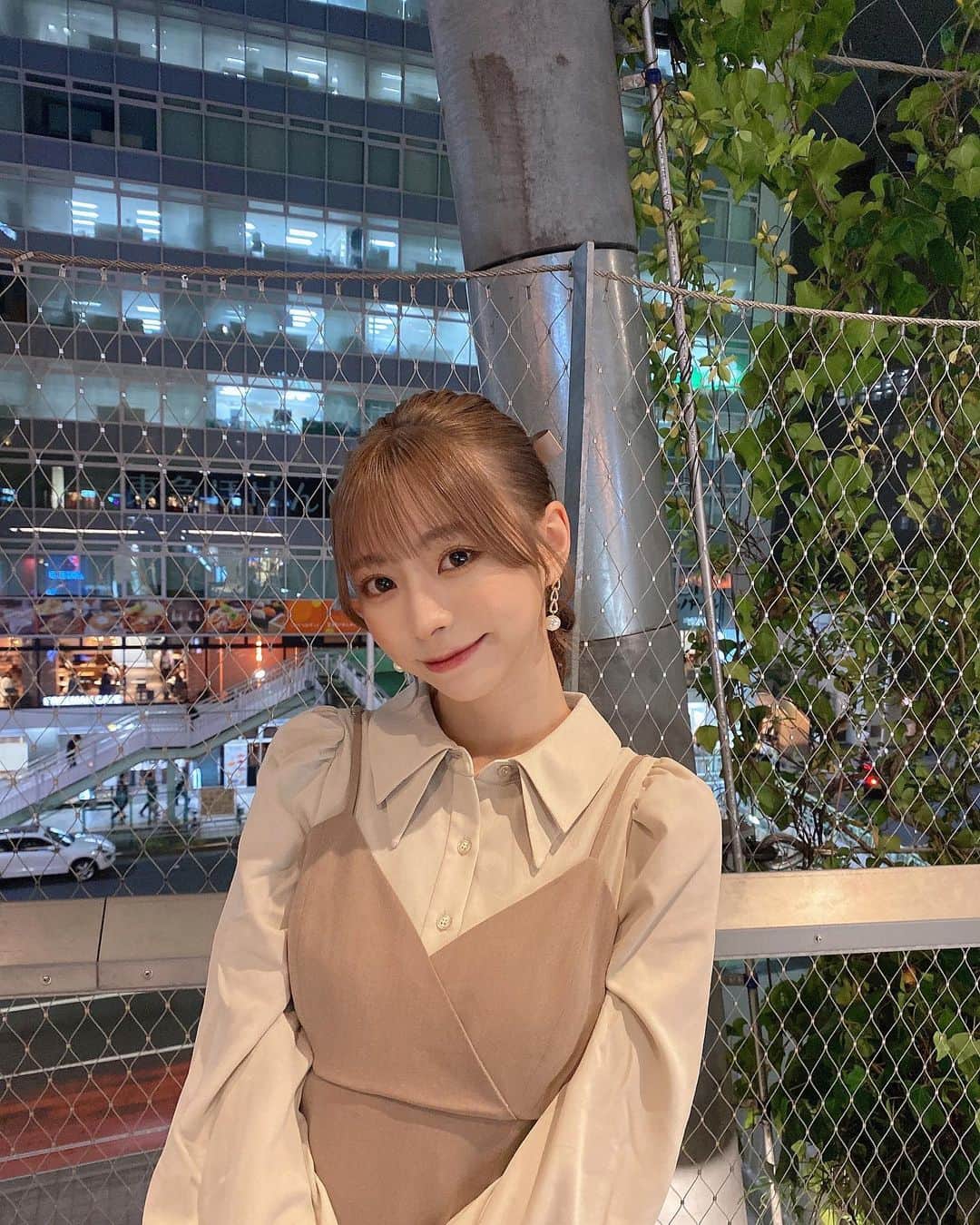美南れなさんのインスタグラム写真 - (美南れなInstagram)「この日このヘアアレンジ初めてやってみた〜✨️」11月7日 20時50分 - tsukiato_rena
