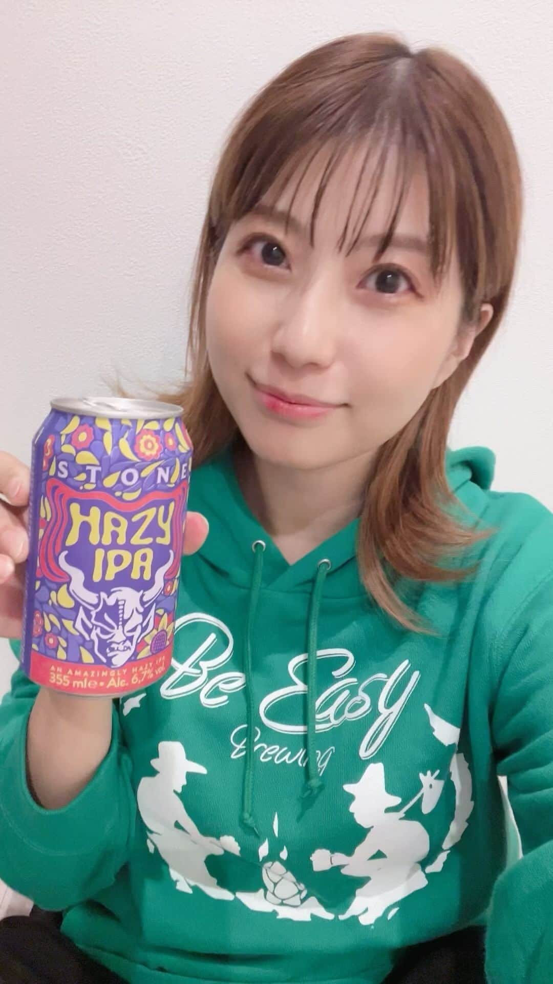 天野麻菜のインスタグラム：「ビール女子。3654」