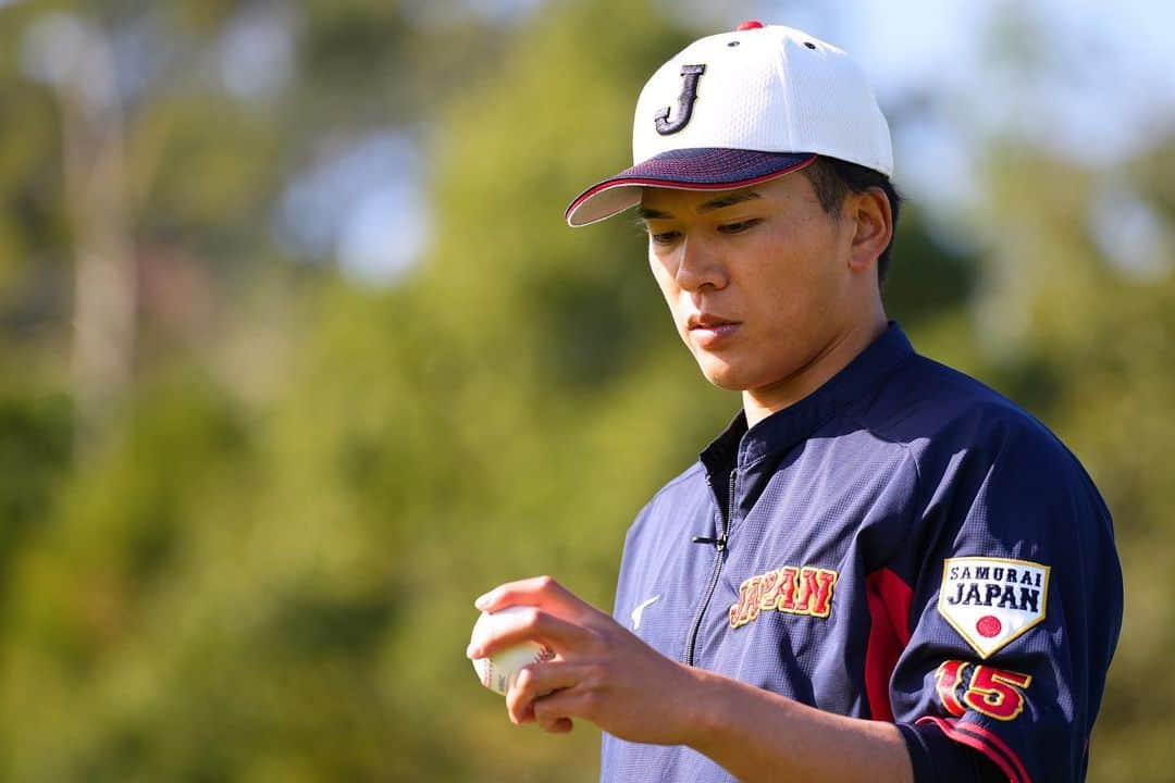 侍ジャパンさんのインスタグラム写真 - (侍ジャパンInstagram)「「カーネクスト アジアプロ野球チャンピオンシップ2023」に向けた侍ジャパン宮崎秋季キャンプ2023の2日目が宮崎市清武総合運動公園で行われ、野村佑希選手と梵英心コーチが合流。6投手がブルペン入りするなどこの日も充実の一日となりました。  https://www.japan-baseball.jp/jp/news/press/20231107_2.html  #侍ジャパン #侍ジャパン宮崎秋季キャンプ2023 #アジチャン #今井達也 #吉見一起 #根本悠楓 #赤星優志 #早川隆久 #田口麗斗 #横山陸人 #井端弘和 #古賀悠斗 #坂倉将吾 #門脇誠」11月7日 21時11分 - samuraijapan_official