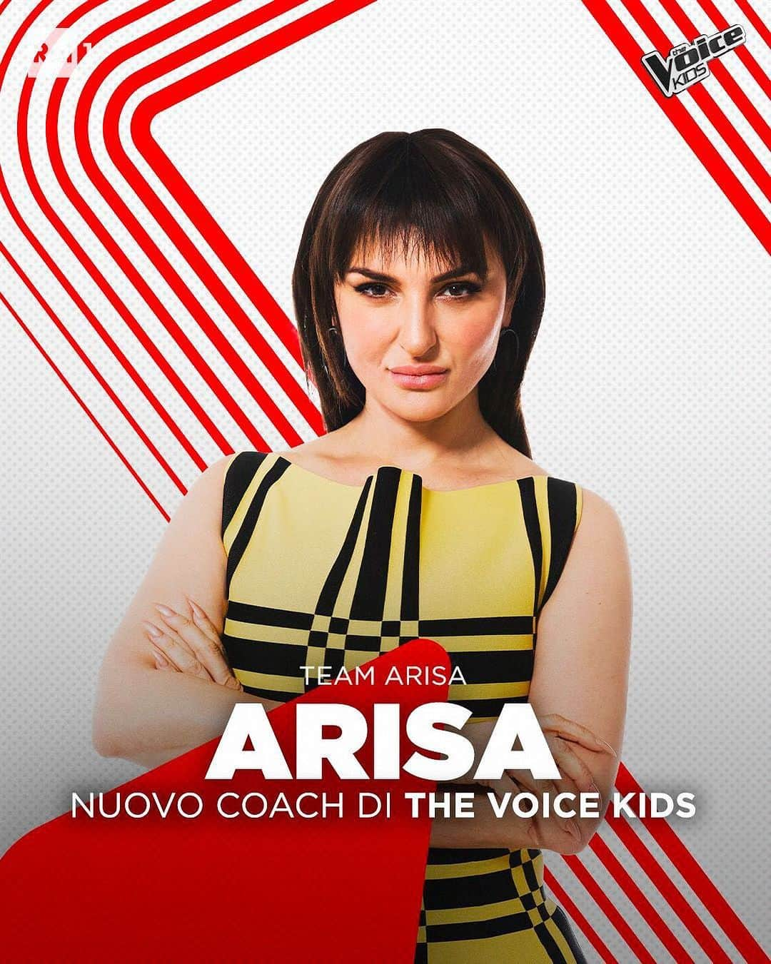 アリーザさんのインスタグラム写真 - (アリーザInstagram)「Sorpresa!!!!   Ci vediamo su @rai1official con @thevoicekids   Non mancate! ❤️❤️  Grazie @antoclerici   @gigidalessioreal  @loredanaberteofficial   @clementinoiena   Non vedo l’ora di partire😉」11月7日 21時20分 - arisamusic