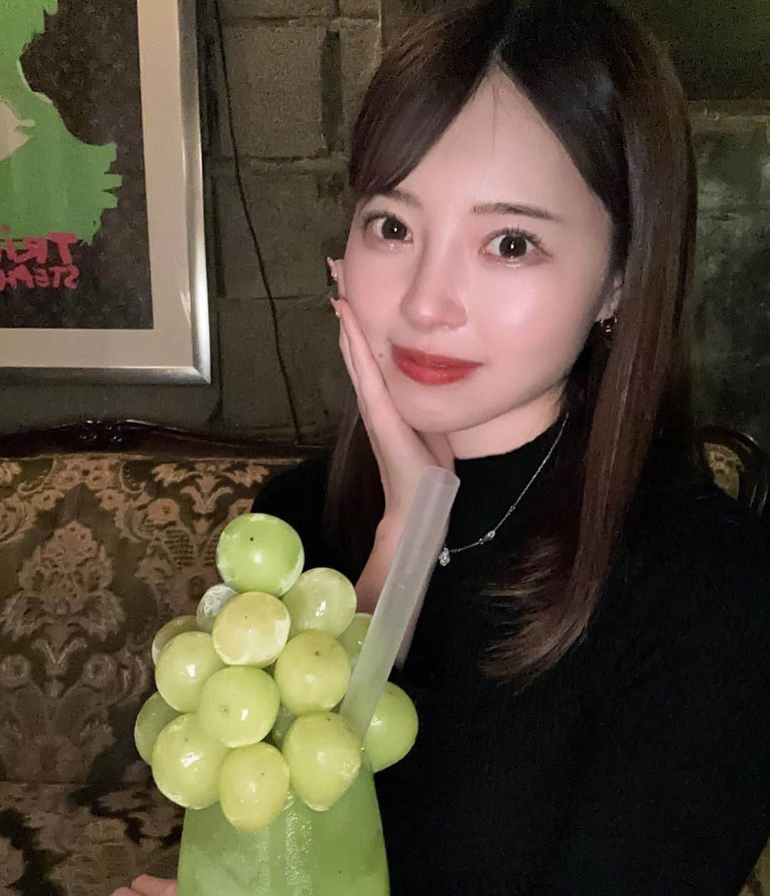森香穂のインスタグラム：「♡  広島で飲んだカクテル🍸 果汁たくさんで美味しいの💕  お気に入りのひとつ♡  #広島」