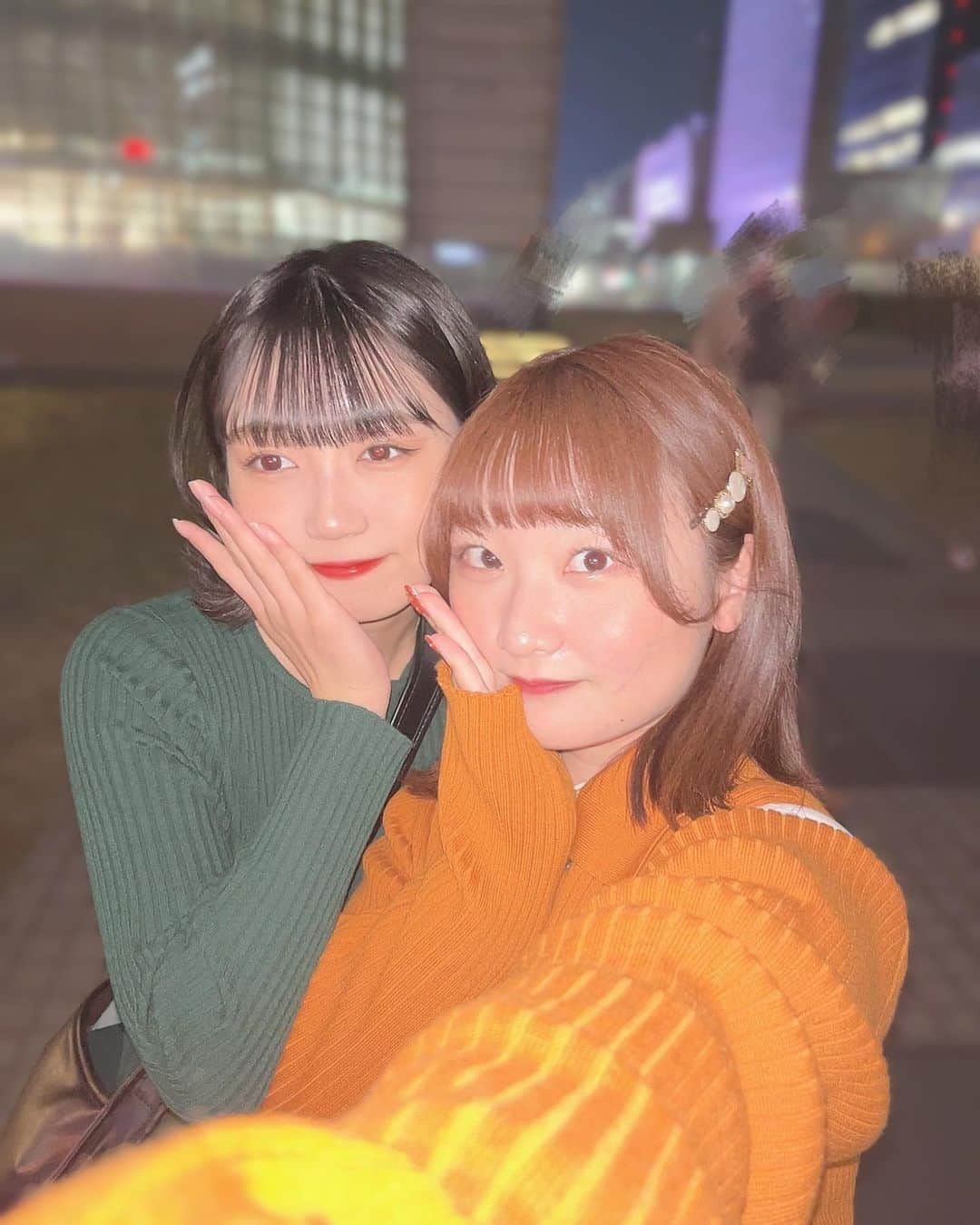 中坂美祐さんのインスタグラム写真 - (中坂美祐Instagram)「🎃  　最近おしゃれになりました( ¨̮ )  #秋 #秋コーデ #ハロウィン #かぼちゃ #アイス #ツーショット #フラッシュ #デート #おしゃれ #名古屋 #栄 #かぼちゃコーデ」11月7日 21時50分 - nakachan_0611