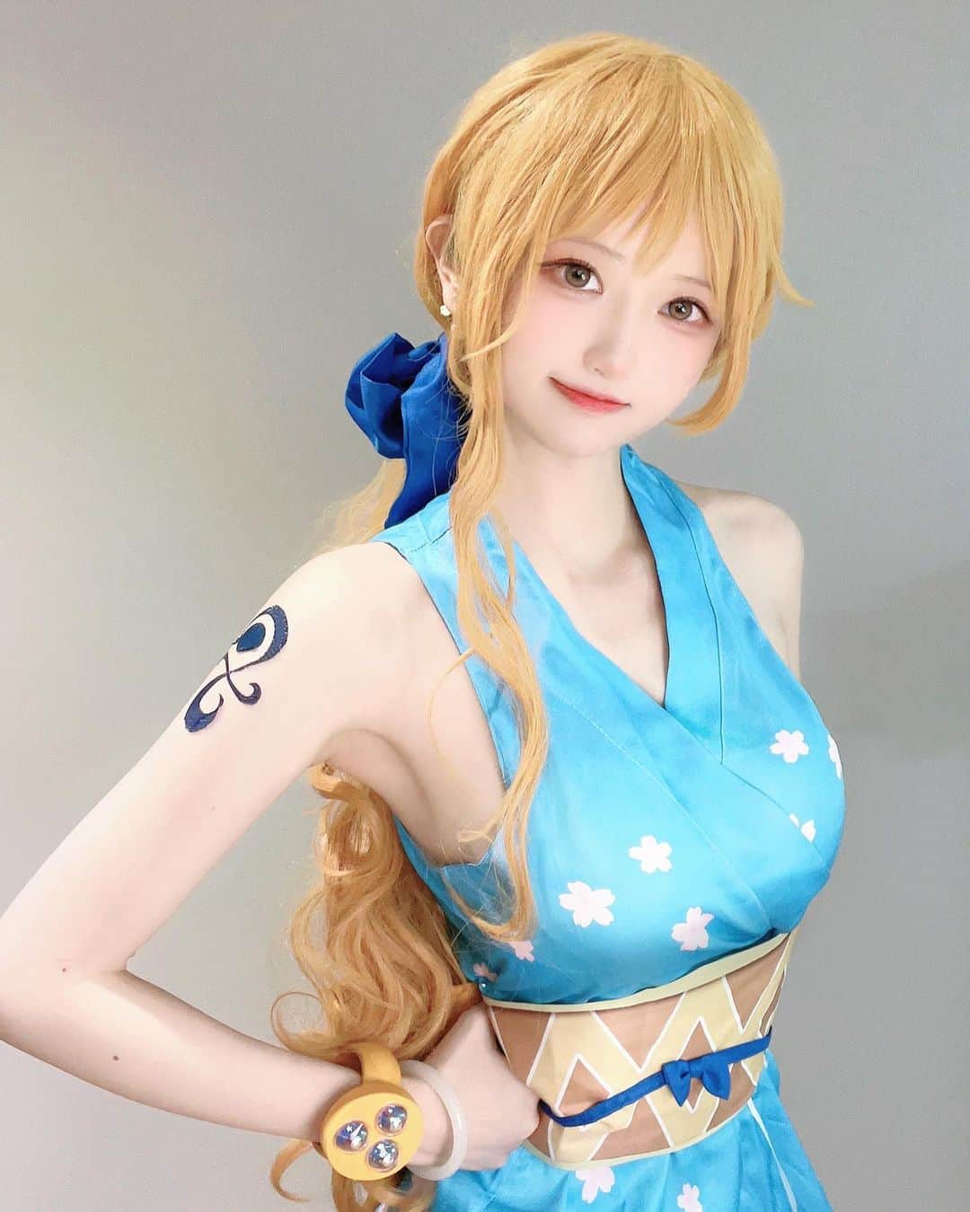 ちよのインスタグラム：「ONE PIECE おナミ🍊  #cosplay #cos #cosplayer  #コスプレ #コスプレイヤー  #角色扮演 #onepiececosplay」