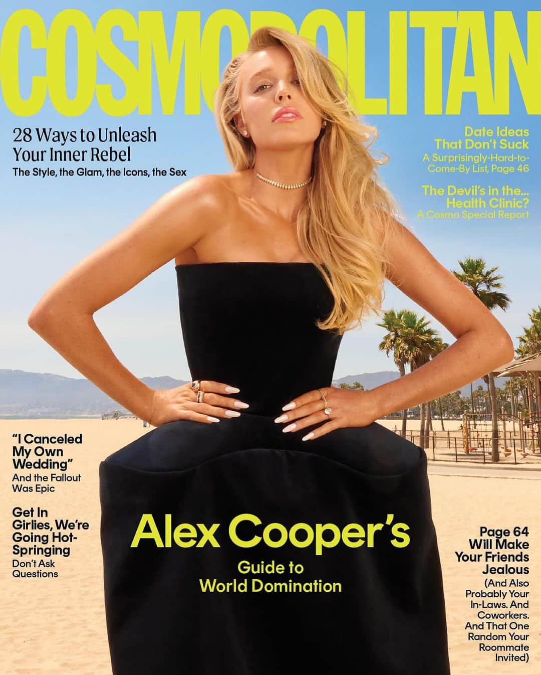 Cosmopolitanのインスタグラム：「Daddy Gang, rise up and get ready for a new @alexandracooper!  The Cosmo cover star/podcast *network* queen is now entering her ⚡ empire ⚡ era. And the thing about building a legitimate global brand around your personality? There’s not a single damn moment of calm. Luckily, Alex likes it that way. Read @jessica_giles’s cover interview at the link in bio.  Photographer: @amberasaly Stylist: @cassieanderson212 Hair: @josephmaine Makeup: @jennakristina Manicure: @kimmiekyees Production: @photobombproduction」