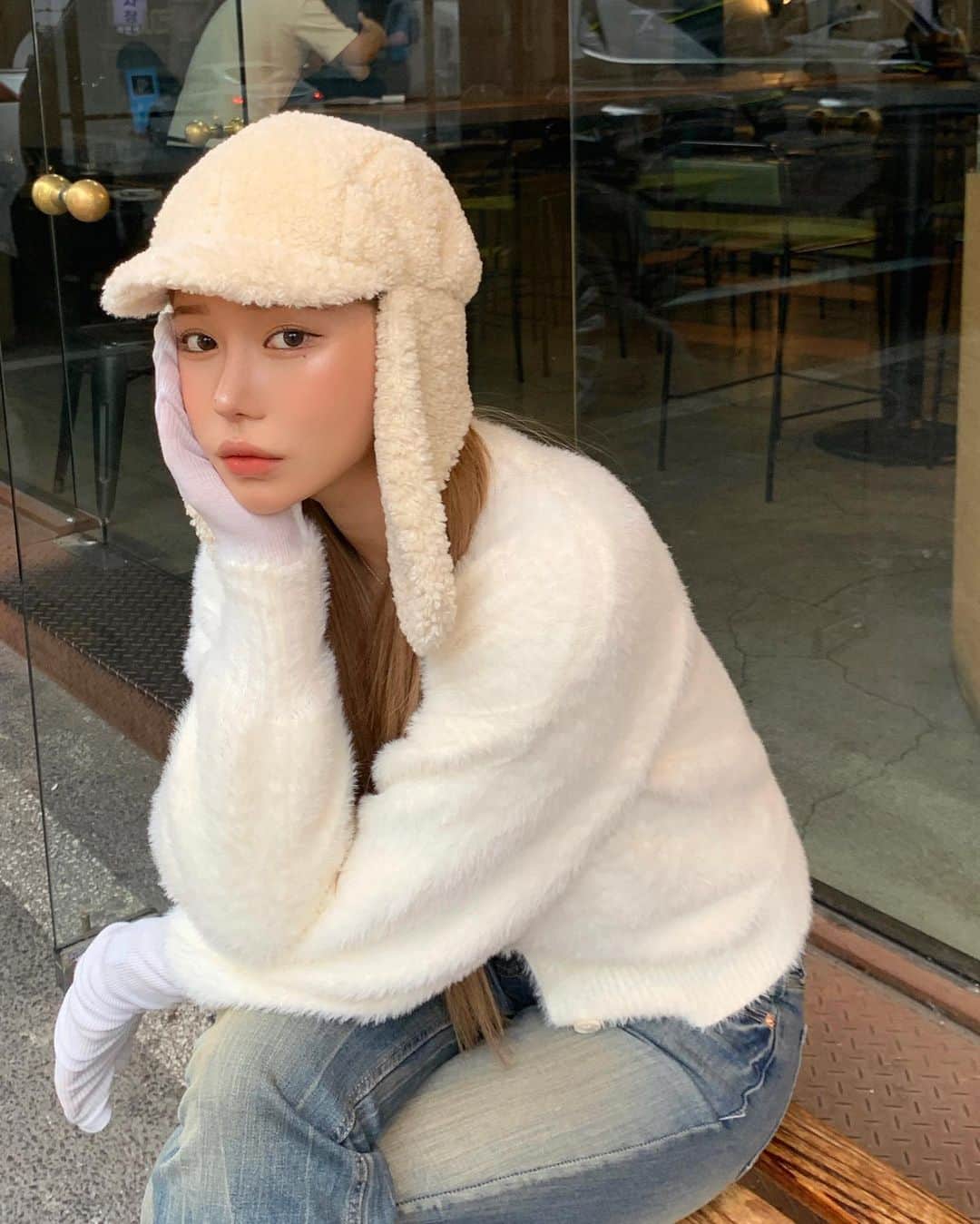 チェユラさんのインスタグラム写真 - (チェユラInstagram)「뜨뜻-하다이☁️♥︎ @youhee.official」11月7日 22時13分 - youra_ch0i