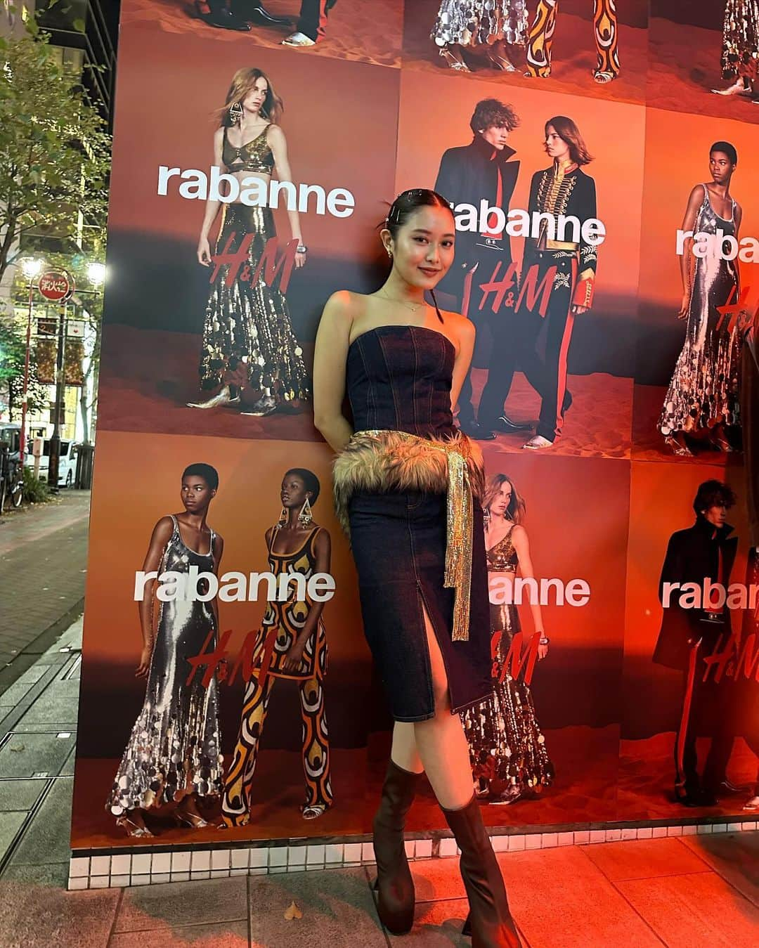 阿部紫夕那さんのインスタグラム写真 - (阿部紫夕那Instagram)「. H&M × rabanne ⭐︎⭐︎⭐︎  @hm @rabanne #rabanneHM #エイチアンドエム #PR」11月7日 22時29分 - shunatan317