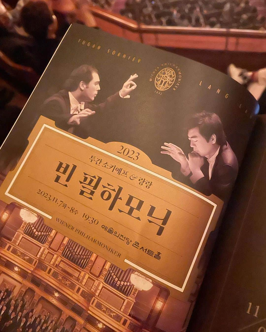 ソ・ヒョリムさんのインスタグラム写真 - (ソ・ヒョリムInstagram)「오전에 골프치고 저녁에  #빈필하모닉 #랑랑 피아노협연😍 너무 행복한밤 @langlangpiano  #투간소키예프 온몸으로 춤을 추듯 지휘하는 모습은 나도 춤추게했다💕👍 언제 또 랑랑을 볼 수 있을까🥲 큰일이다…감성터졌다 오늘밤🥹」11月7日 23時22分 - hyorim0106