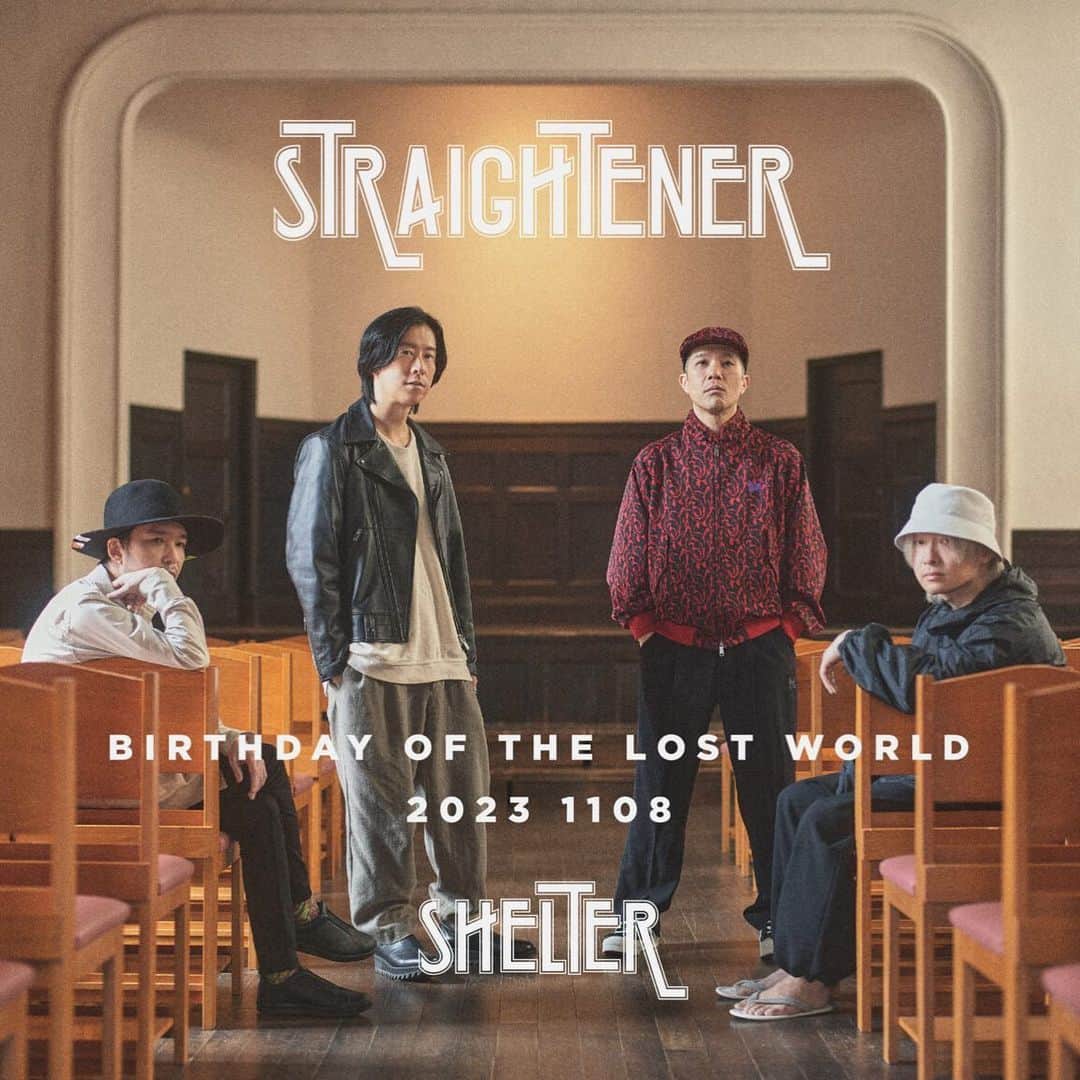 のインスタグラム：「2002.11.8下北沢SHELTER初ワンマン あれから21年後の明日 そこには今の俺たちしかいない #ストレイテナー」